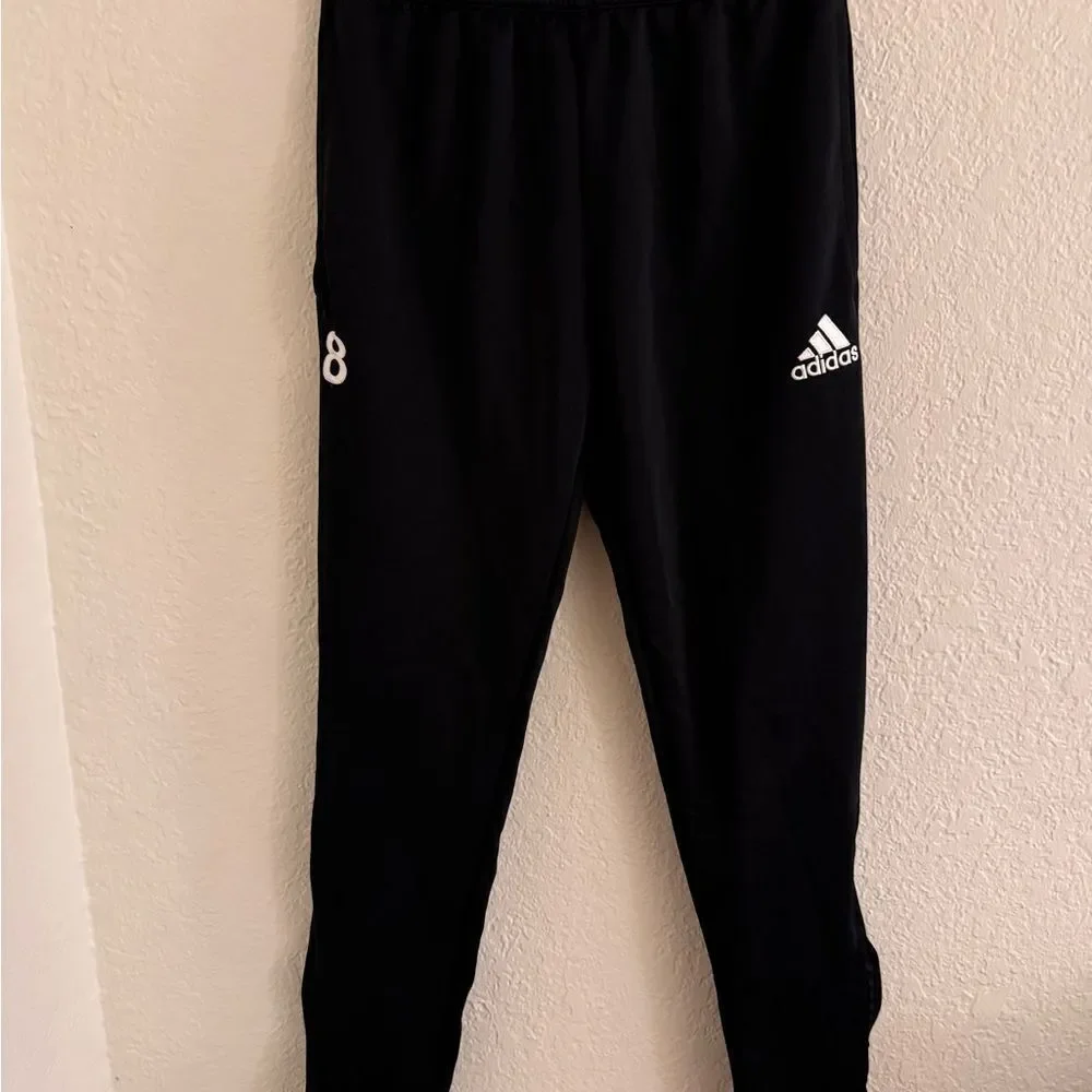 Adidas Kids Black Track Pants